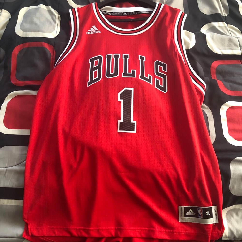 Bulls Derrick Rose Jersey